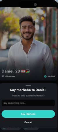masihimatch: Say marhaba to Daniel!